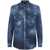 DSQUARED2 Fashion Western Shirt NAVY BLUE
