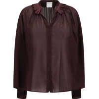 Camasi casual Shirt with fringed collar Femei