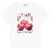 Ganni "Cherry" T-Shirt WHITE