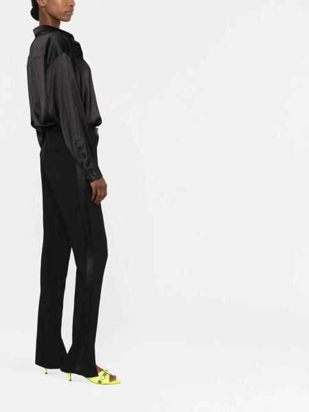 Bluze Tom Ford Stretch Silk Satin Shirt BLACK Femei (BM 18205675) 3