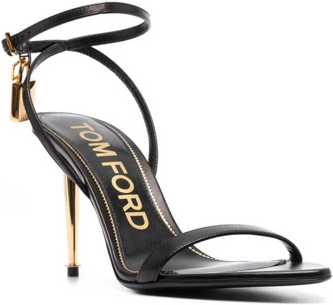Sandale Tom Ford Sandal With Padlock BLACK Femei (BM 18205705) 2