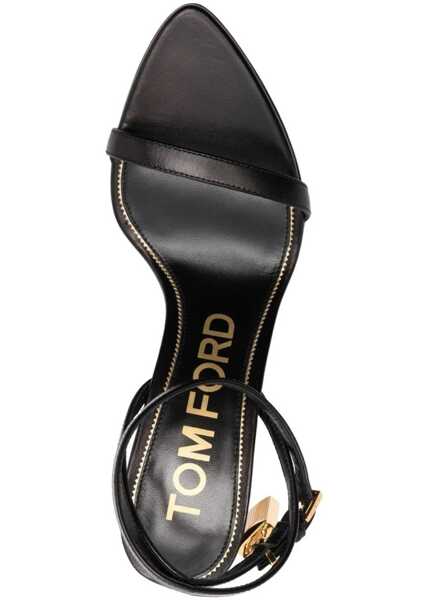 Sandale Tom Ford Sandal With Padlock BLACK Femei (BM 18205705) 4