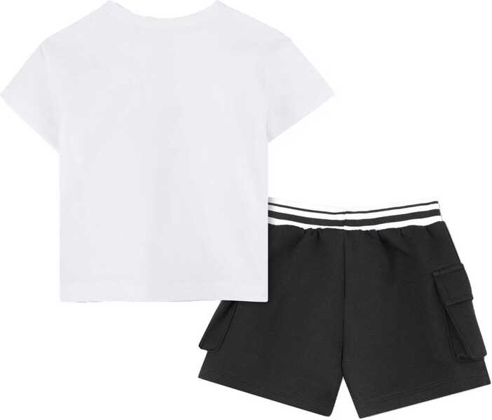 Tricouri Karl Lagerfeld T-Shirt Set With Bermuda Shorts MULTICOLOUR Baieti (BM 18205726) 2