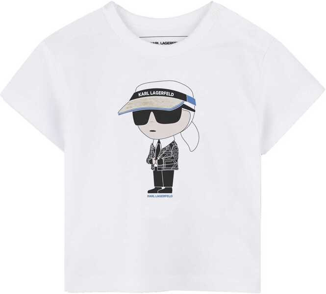 Tricouri Karl Lagerfeld T-Shirt Set With Bermuda Shorts MULTICOLOUR Baieti (BM 18205726) 3