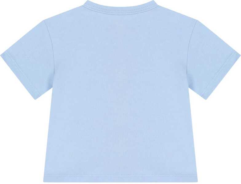 Tricouri Karl Lagerfeld T-Shirt Set With Bermuda Shorts BLUE Baieti (BM 18205738) 4