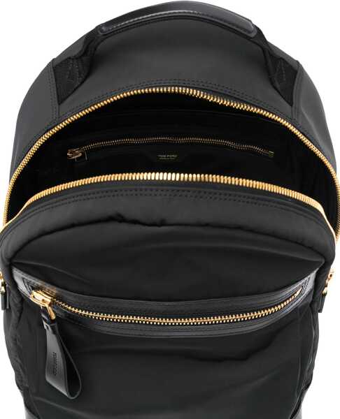 Rucsacuri Tom Ford Backpack With Logo BLACK Barbati (BM 18205747) 5