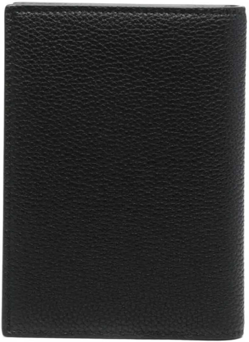Portofele Tom Ford Passport Holder With Logo BLACK Barbati (BM 18205756) 2