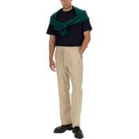 Tricouri DRÔLE DE MONSIEUR pentru Barbati - Tricouri DRLE DE MONSIEUR T-Shirt In Cotone BLUE Barbati (BM 18206005) - B-mall.ro