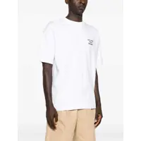 Tricouri DRÔLE DE MONSIEUR pentru Barbati - Tricouri DRLE DE MONSIEUR T-Shirt In Cotone WHITE Barbati (BM 18206032) - B-mall.ro