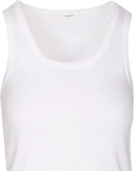 Bluze Saint Laurent Tank Top Cassandras WHITE Femei (BM 18206044) 4