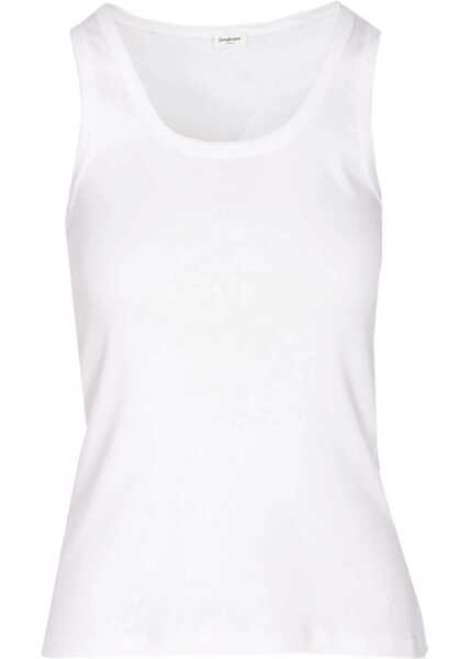 Bluze Saint Laurent Tank Top Cassandras WHITE Femei (BM 18206044) 1
