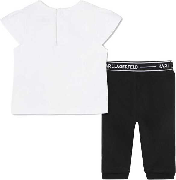 Tricouri Karl Lagerfeld T-Shirt With Shorts Set MULTICOLOUR Fete (BM 18206053) 2