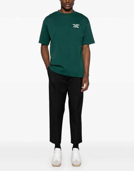 Pantaloni casual DRLE DE MONSIEUR Cropped Pants BLACK Barbati (BM 18206056) 2