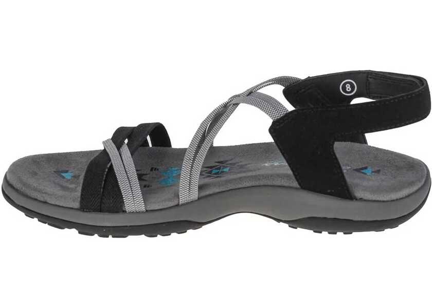 Sandale fara toc SKECHERS Reggae SlimTakes Two Black Femei (BM 18206182) 2