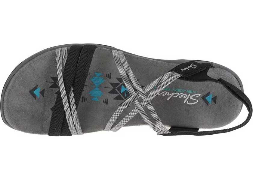 Sandale fara toc SKECHERS Reggae SlimTakes Two Black Femei (BM 18206182) 3