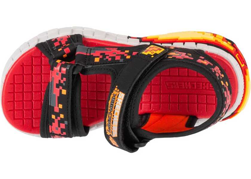 Sandale SKECHERS Mega-Splash 4K Black Baieti (BM 18206185) 3