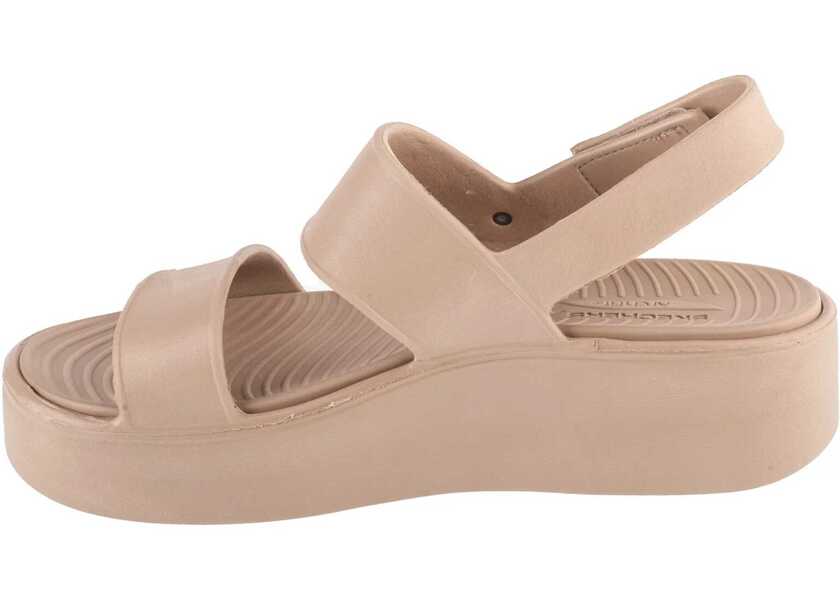 Sandale fara toc SKECHERS Arch Fit Upbeat  Sunrise Beige Femei (BM 18206905) 2