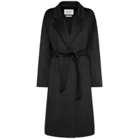 Paltoane Max Mara Melinda Cashmere Midi Coat With Belt Femei