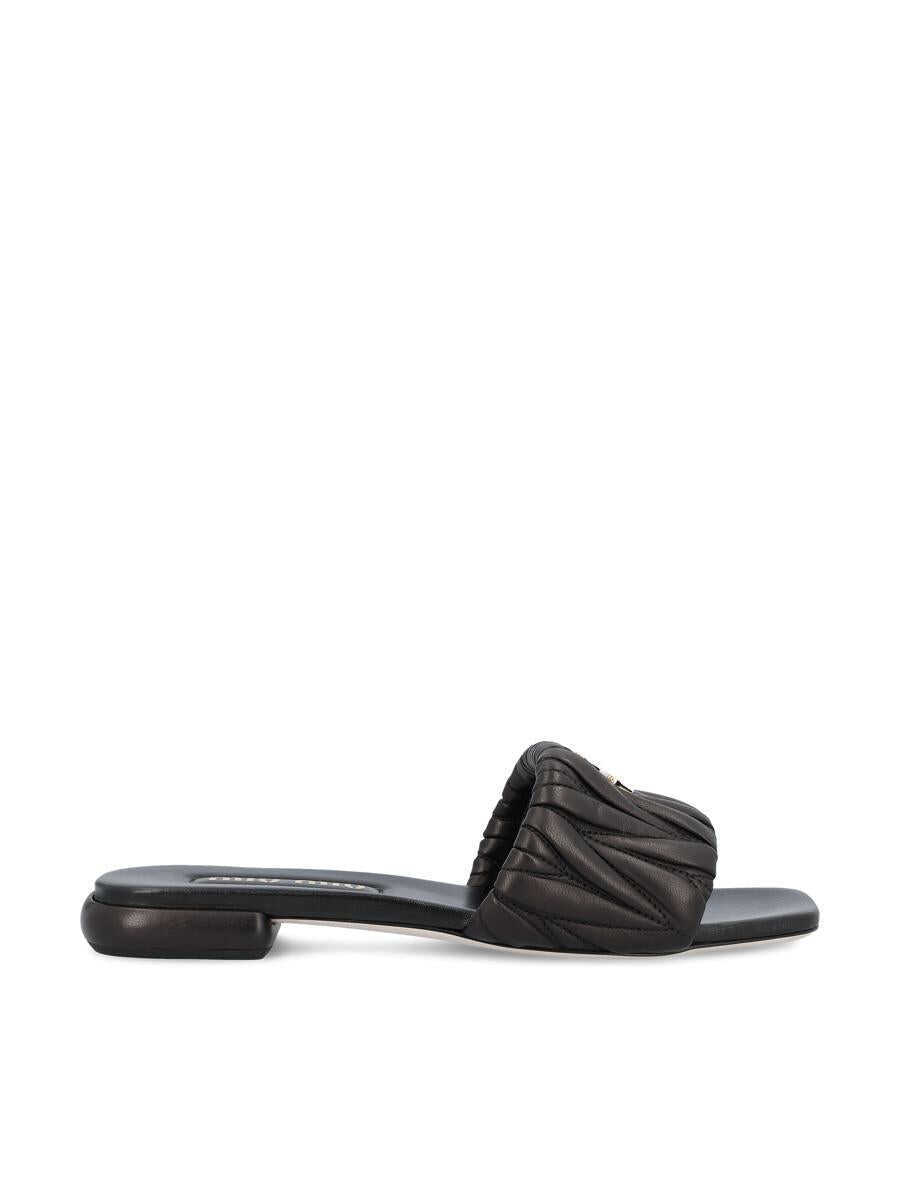 Sandale Miu Miu Miu Miu Sandals Black Femei (BM 18208323) 1