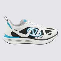 Sneakers Valentino Garavani White And Black Leather Sneakers Barbati
