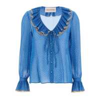 Camasi Valentino Garavani Silk Shirt Femei