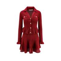 Rochii Self-Portrait Knitted Dress Femei