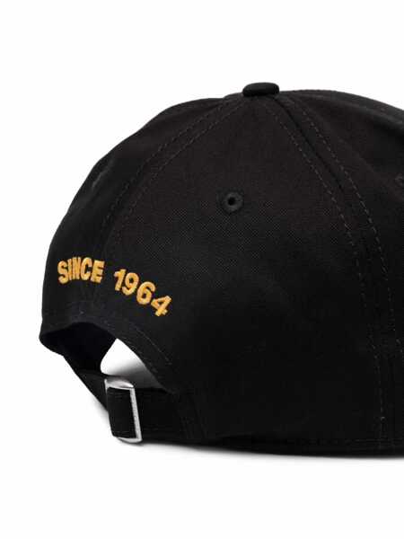 Sepci DSQUARED2 DSQUARED2 Hats Black Barbati (BM 18209274) 2