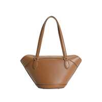 Genti de umar Dolce & Gabbana Dama - Genti de umar Dolce & Gabbana Brown Shoulder Bag With Two Top Handles And Buckle Closure On The Front In Leather Woman BROWN Femei (BM 18209283) - B-mall.ro