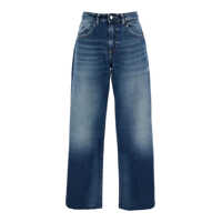 Blugi 'Bea' Blue Jeans With Belt Loops And Logo Patch On The Rear In Denim Woman Femei