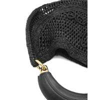 Genti de mana Chloe Dama - Genti de mana Chloe Chlo Summer Banan Rafia Hobo Bag Black Femei (BM 18209433) - B-mall.ro