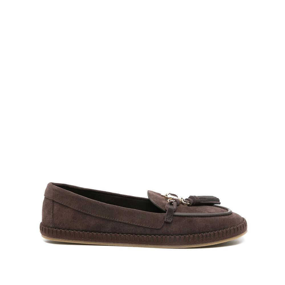 Mocasini Jimmy Choo Jimmy Choo Loafers BROWN Femei (BM 18209601) 1