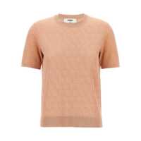 Topuri Fendi Ff Cotton T-Shirt Femei