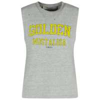 Topuri Golden Goose Logo Cotton Tank Top Femei