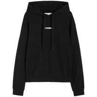 Pulovere Jil Sander Logo Cotton Hoodie Barbati