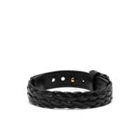 Bratari Tom Ford Black Calfskin Bracelet Barbati