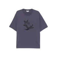 Tricouri Maison Kitsuné Chillax Print Oversized T-Shirt Barbati
