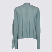 Pulovere Rick Owens Dama - Pulovere Rick Owens Rick Owens Blue Grey Wool Knitwear MOUTHWASH Femei (BM 18210633) - B-mall.ro