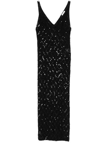 Rochii lungi P.A.R.O.S.H. DRESS Black   Femei (BM 18211305) 1