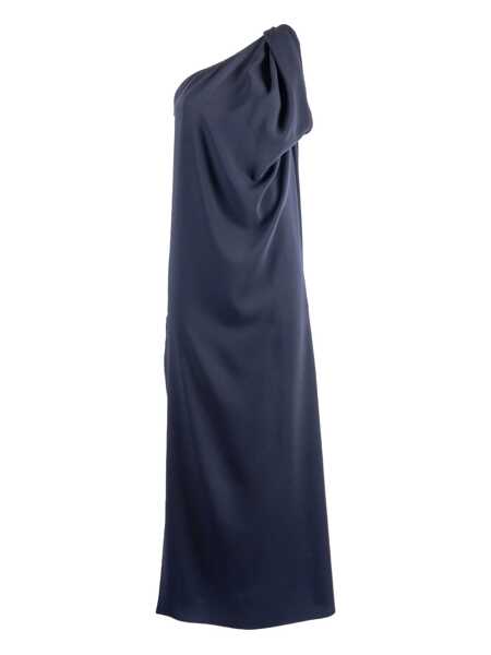 Rochii lungi P.A.R.O.S.H. DRESS Blue Femei (BM 18211320) 1
