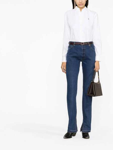 Camasi office Ralph Lauren Oxford slim-fit shirt White Femei (BM 18211329) 2