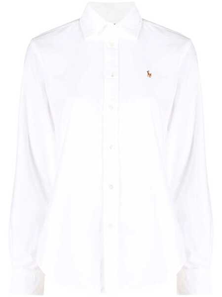 Camasi office Ralph Lauren Oxford slim-fit shirt White Femei (BM 18211329) 1