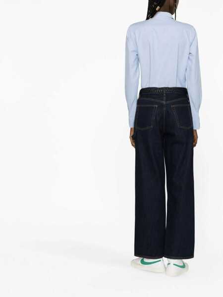 Camasi office Ralph Lauren Oxford slim-fit shirt Blue Femei (BM 18211338) 3