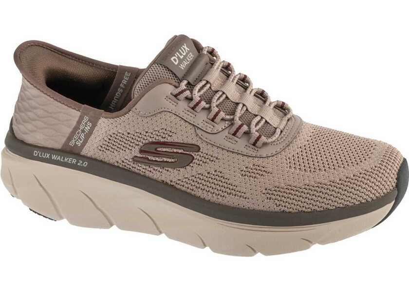 Sneakers SKECHERS Slip-ins: DLux Walker 2.0 - Rezinate Beige Barbati (BM 18211549) 1
