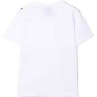 Tricouri pentru Baieti pagina 14 - Tricouri Marcelo Burlon T-Shirt In Jersey Di Cotone Con Stampa WHITE Baieti (BM 18211605) - B-mall.ro