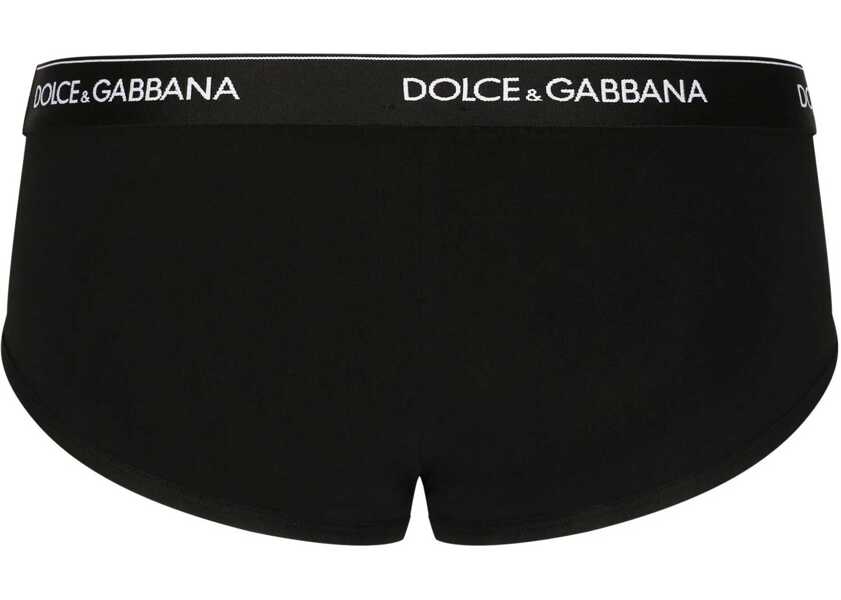 Chiloti Dolce & Gabbana Bi-Pack Briefs Brando BLACK Barbati (BM 18211618) 2