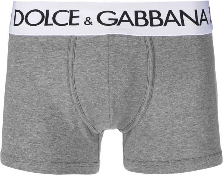 Lenjerie intima Dolce & Gabbana Regular Fit Boxer Shorts GREY Barbati (BM 18211666) 1