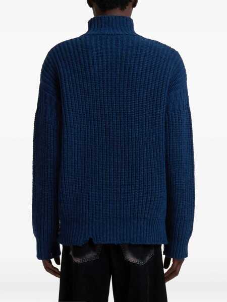 Pulovere Marni Wool Sweater CORNFLOWER Barbati (BM 18211714) 4