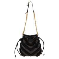 Genti de umar Pinko Raffia Mini Bucket Bag Femei