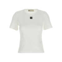 Tricouri Tory Burch Logo Plaque T-Shirt Femei