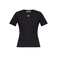 Tricouri Tory Burch Logo Plaque T-Shirt Femei